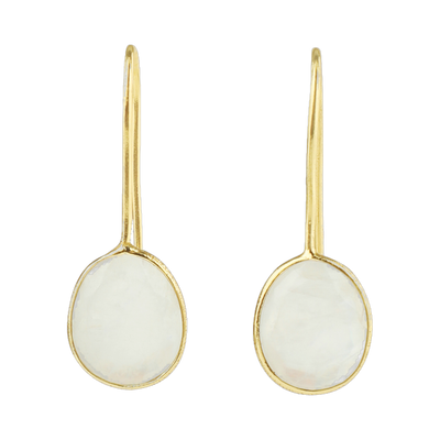 Awaari Iklil Earrings (Moonstone)
