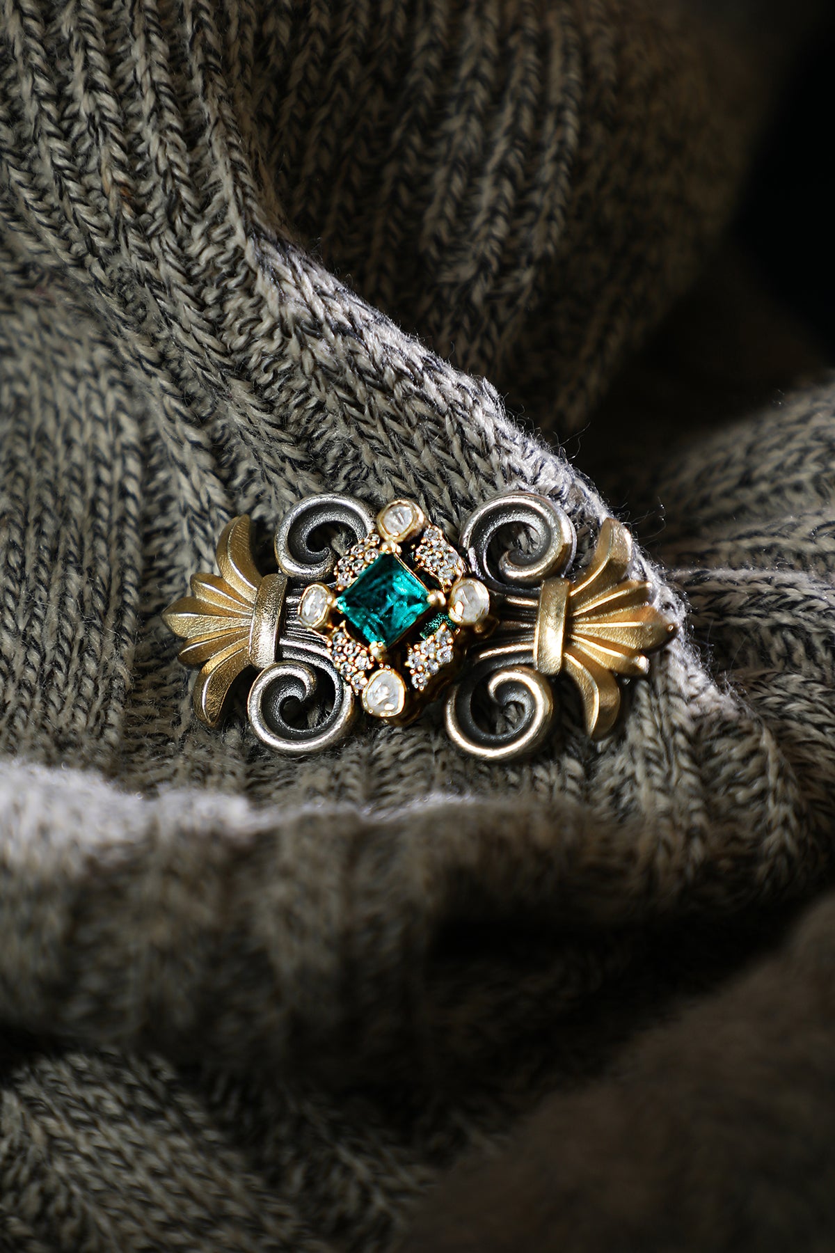 Manmauji Rigil Brooch